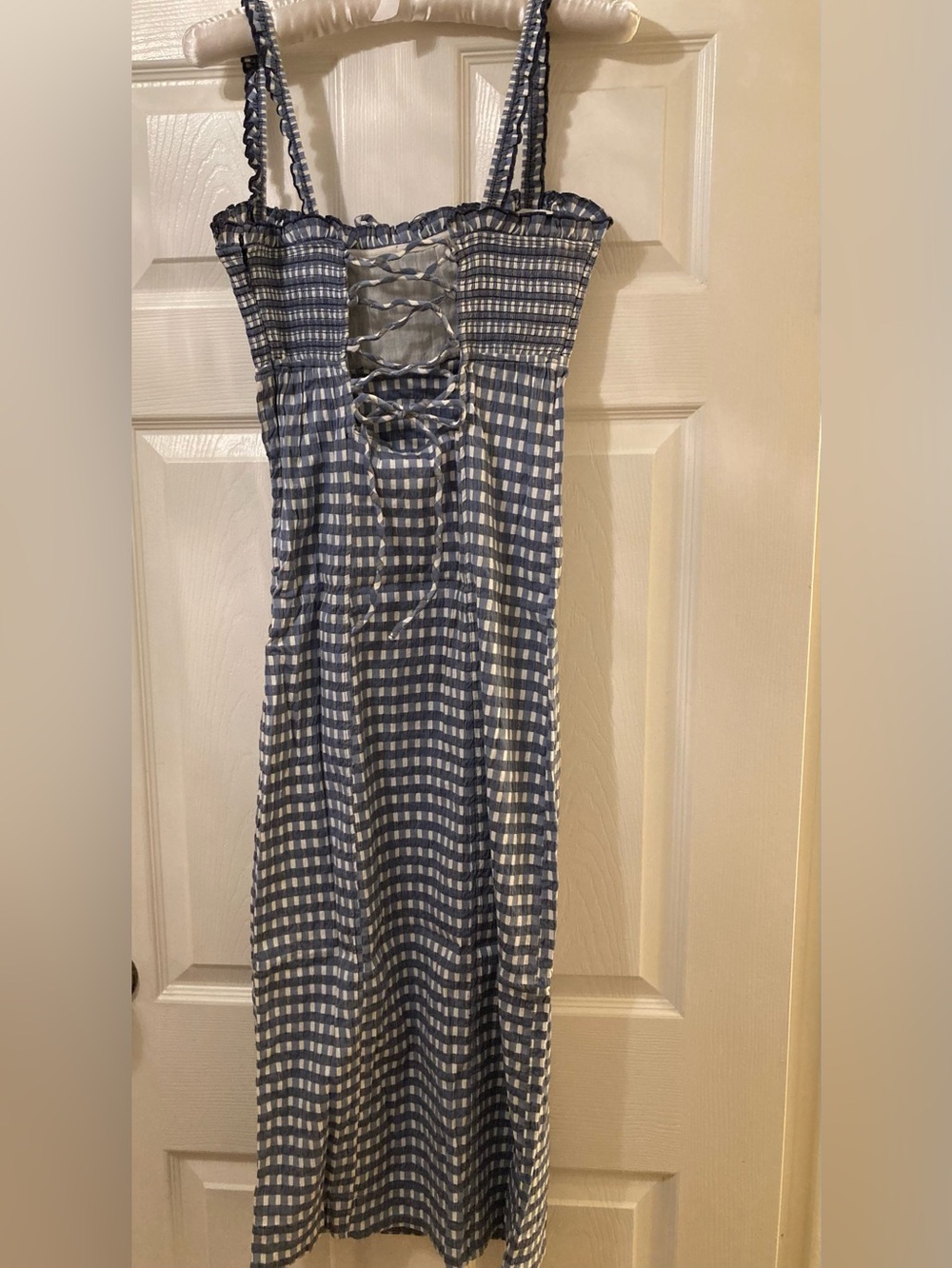 Free People Lucinda Plaid Midi Dress - Picture 7 of 10